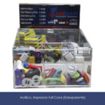 exhibidor acrilico full color transparente