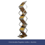 porta revistas plegable