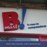 rotulo letras acrilicas iluminacion