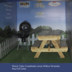 stand lona vinilica