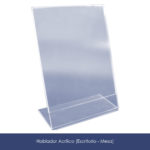 hablador acrilico escritoiro mesa