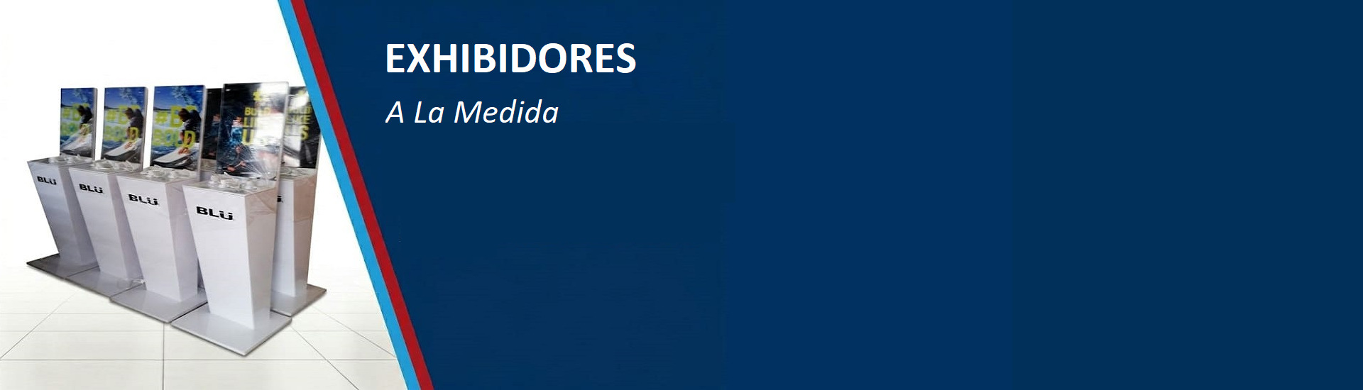 Especialistas en exhibidores a la medida Romarsa: soluciones en acrílico y cartón en San José