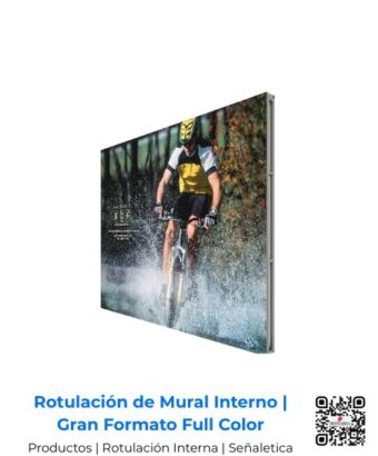 Decoración y rotulación de mural interno en gran formato con impresión full color de alta resolución para Milenio 3 Internacional; transformación estética de espacios corporativos ejecutada por Romarsa en San José, Costa Rica y Centroamérica.