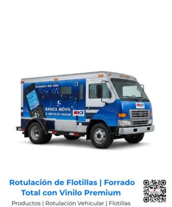 Rotulación total vehicular con vinilo Controltac de alta gama y laminado UV con garantía extendida; publicidad móvil de alta durabilidad y acabado impecable aplicada por Romarsa en San José, Costa Rica y Centroamérica.